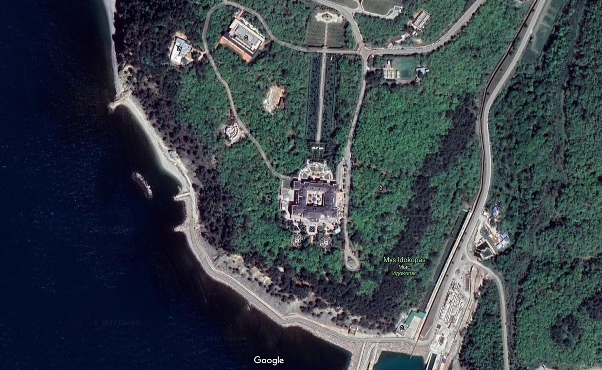 قصر بوتين السري