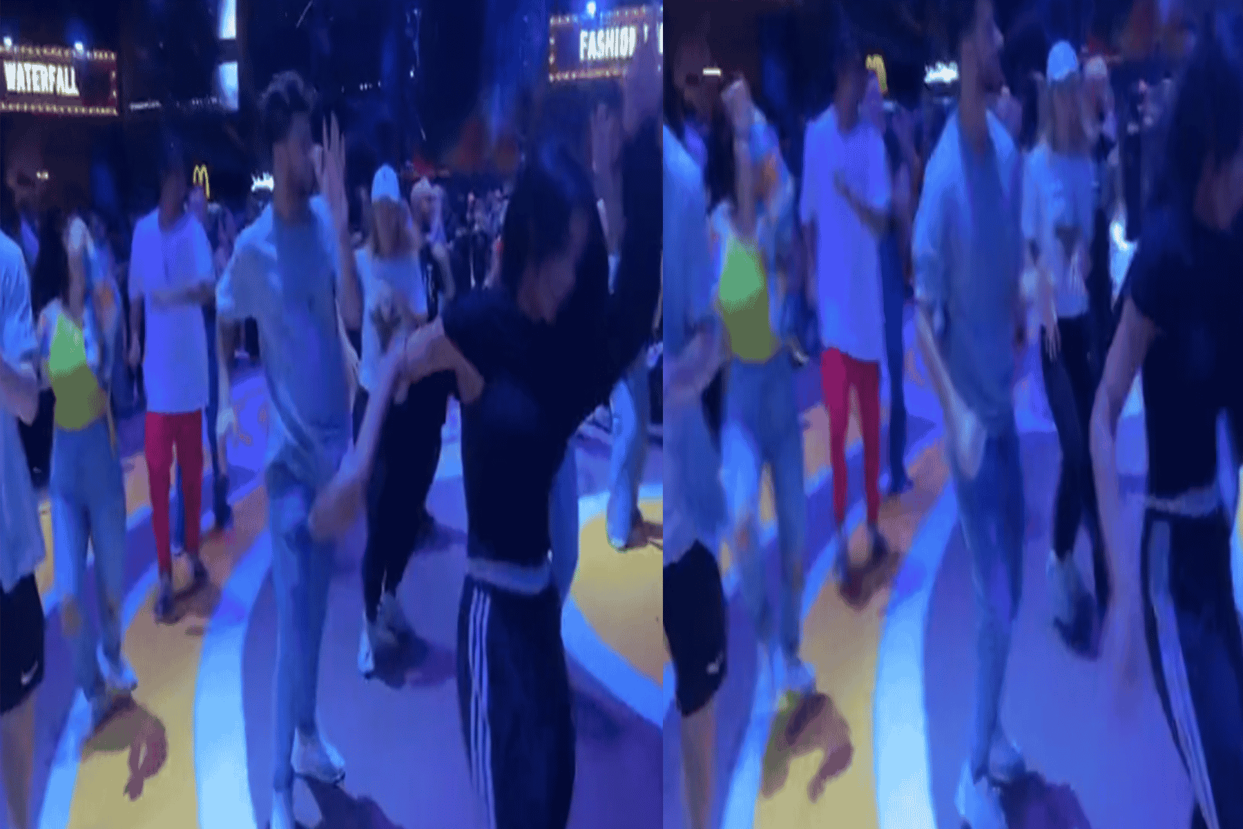 رقص شباب وفتيات في السعودية watanserb.com