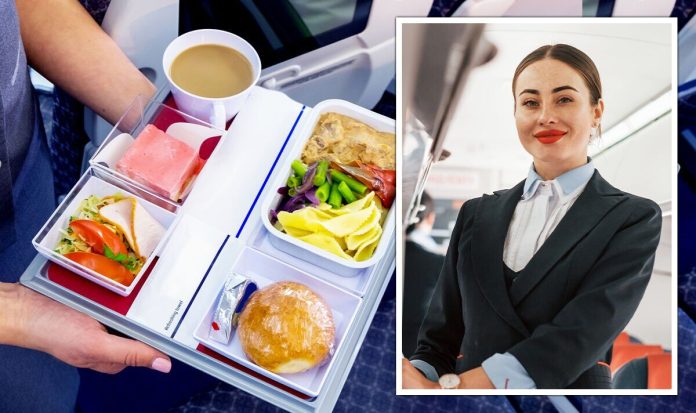 مضيفة تكشف مفاجاة صادمة حول وجبات الطيران: