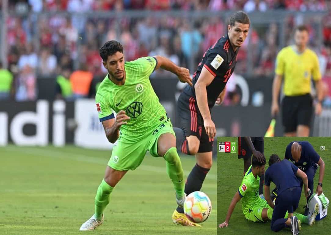 إصابة مرموش مع فولفسبورغ أمام بايرن ميونخ watanserb.com