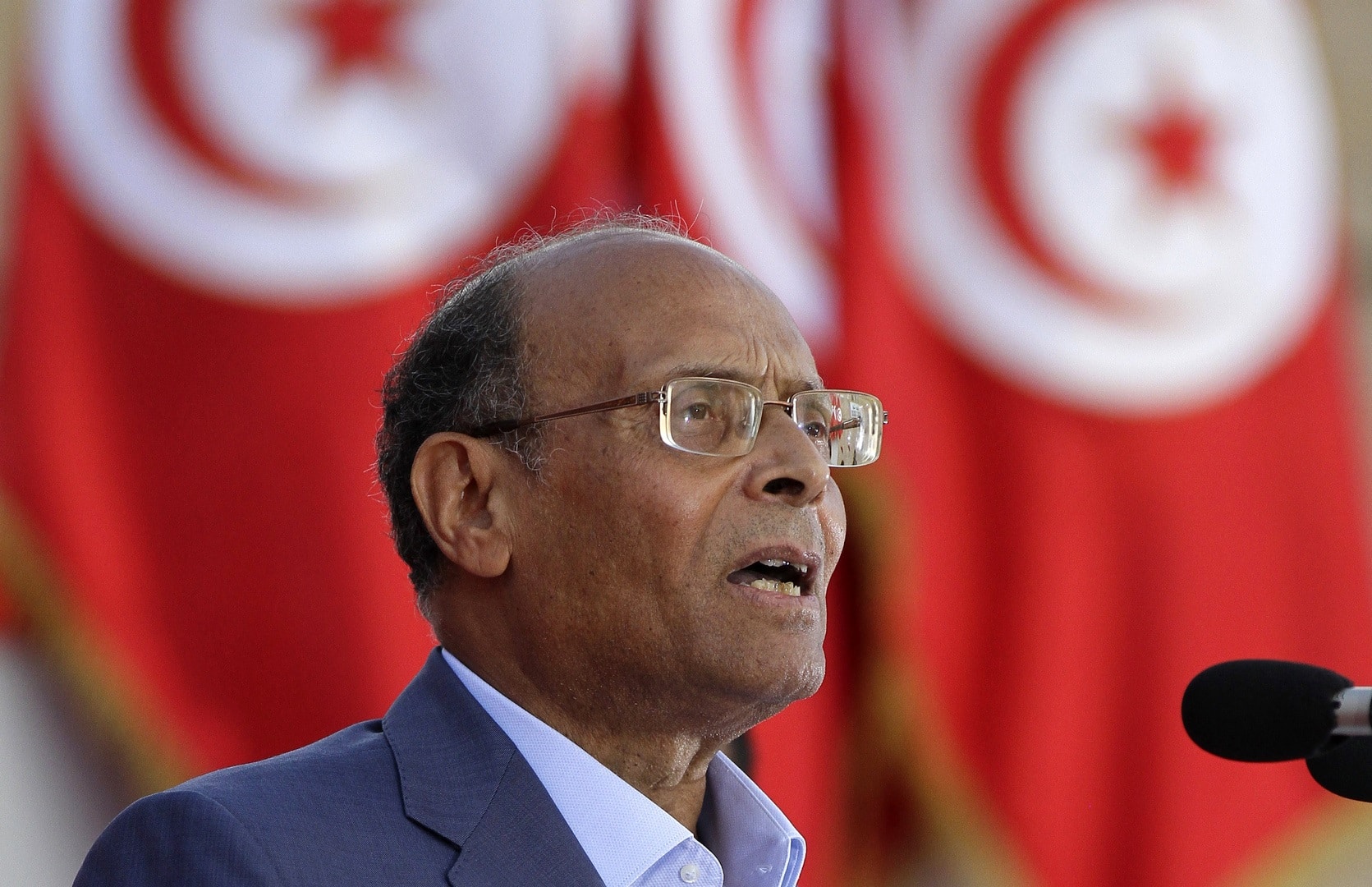 الرئيس التونسي الأسبق المنصف المرزوقي