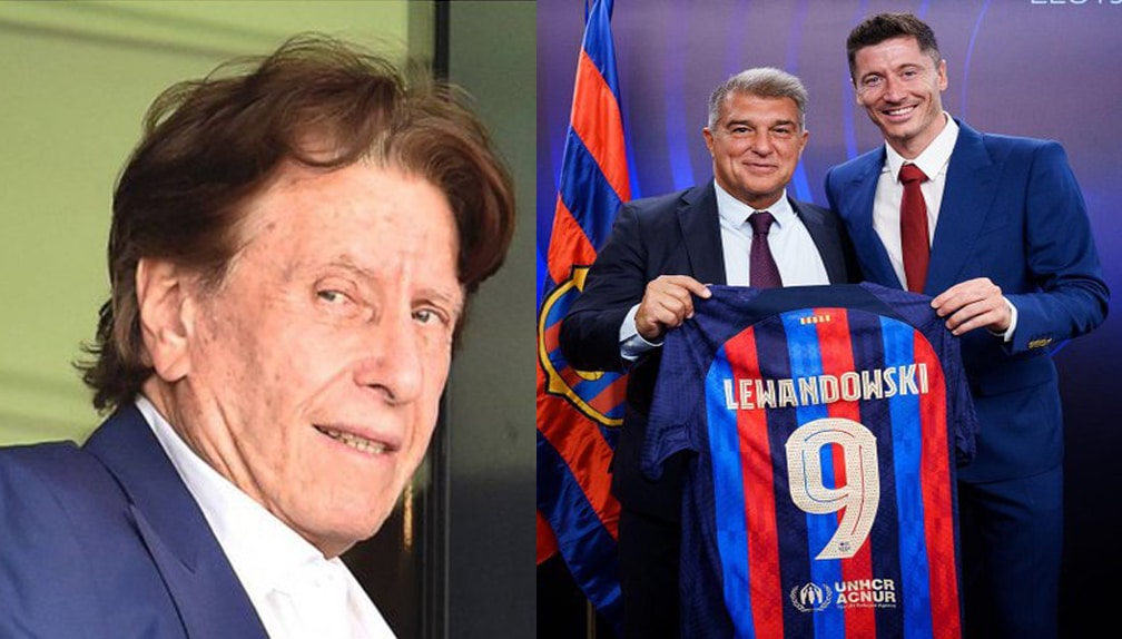 برشلونة يضع نفسه في حرج بسبب عمولة وكيل روبرت ليفاندوفسكي watanserb.com
