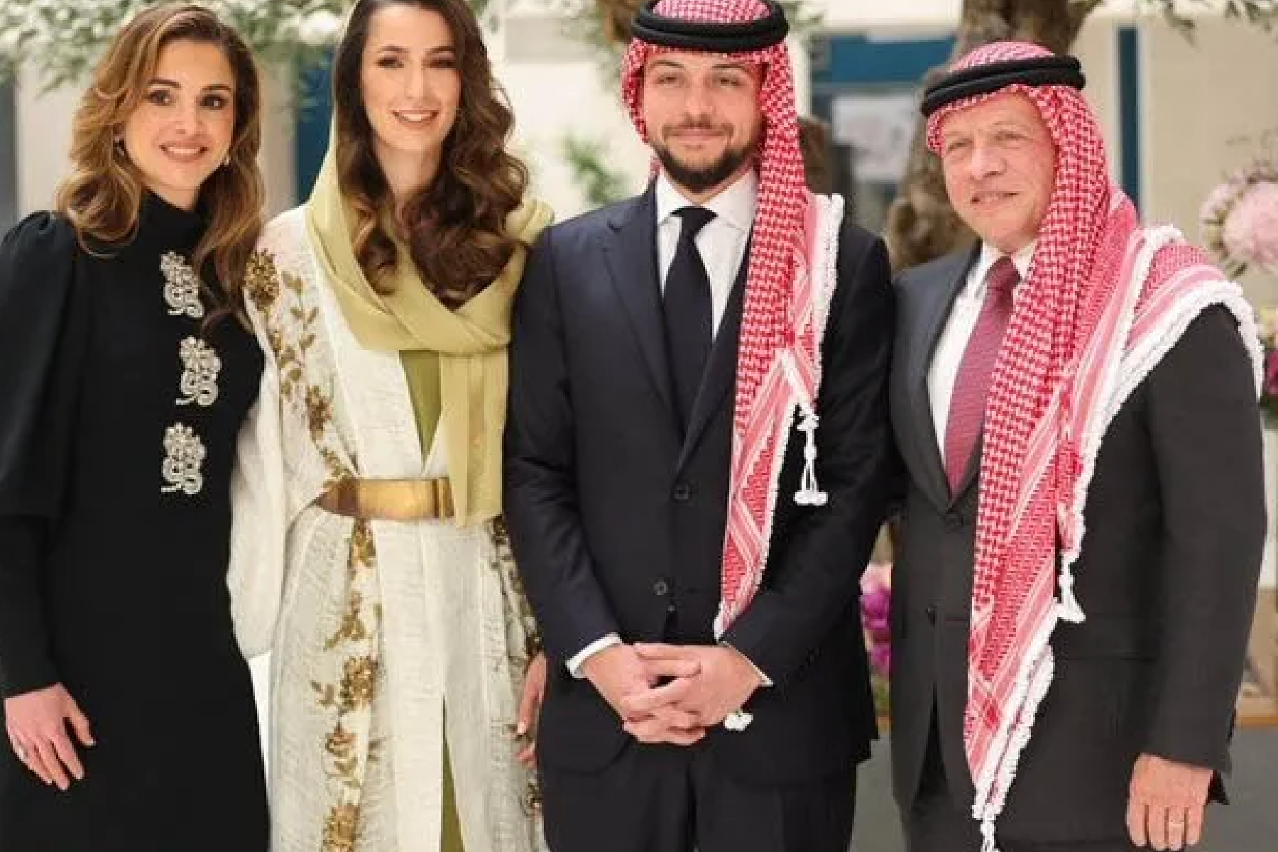 الملكة رانيا العبدالله وخطوبة الحسين watanserb.com