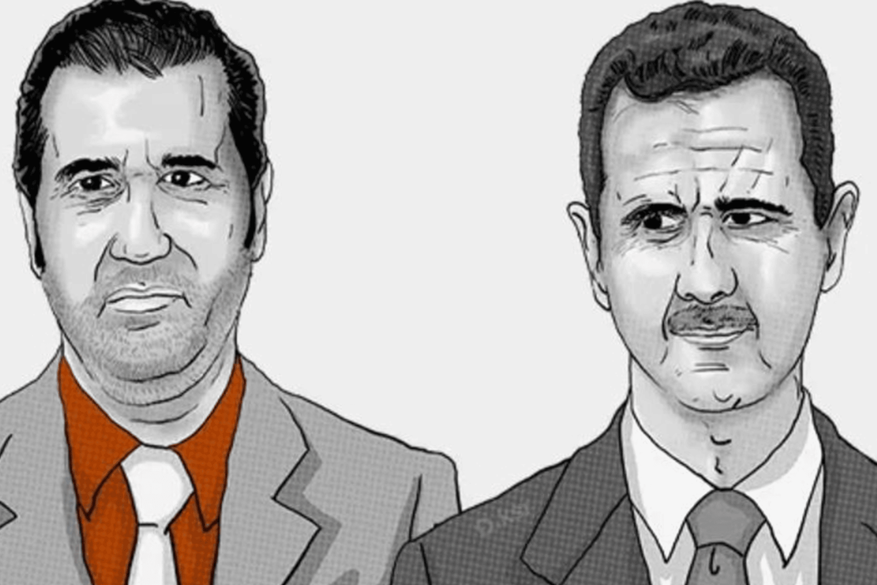 رامي مخلوف وبشار الأسد watanserb.com