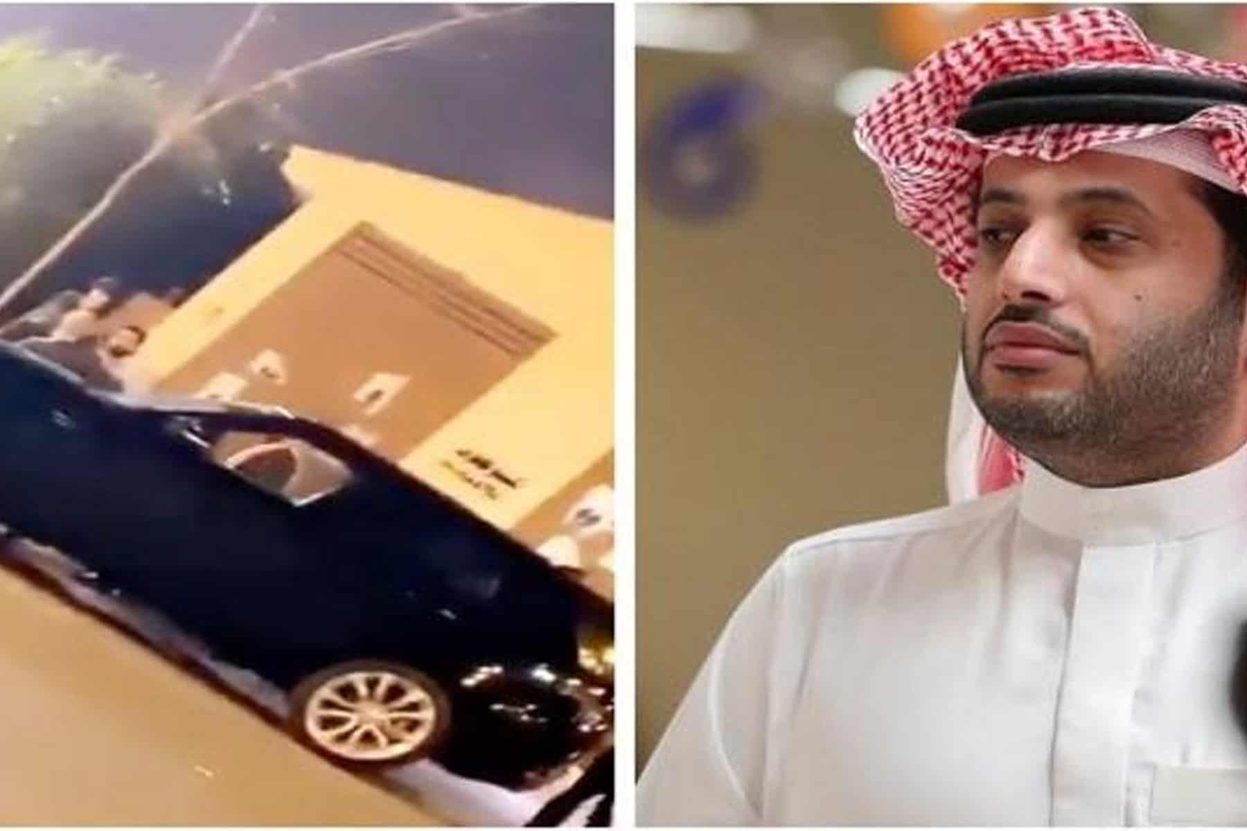 تركي آل الشيخ يضرب مواطن watanserb.com