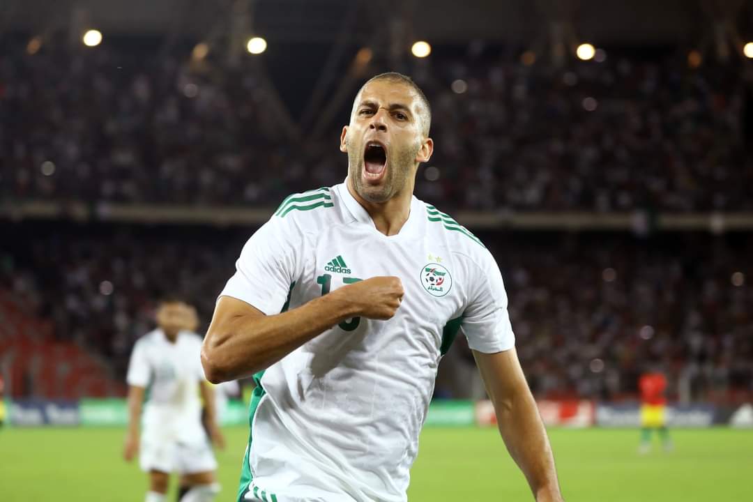 هدف سليماني ينقذ منتخب الجزائر من التعثر أمام غينيا watanserb.com