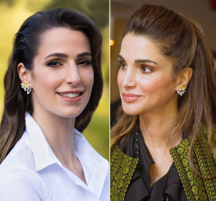 رجوة آل سيف.. صور لم تنشر سابقا تكشف كيف تعامل الملكة رانيا زوجة ابنها المستقبلية! watanserb.com
