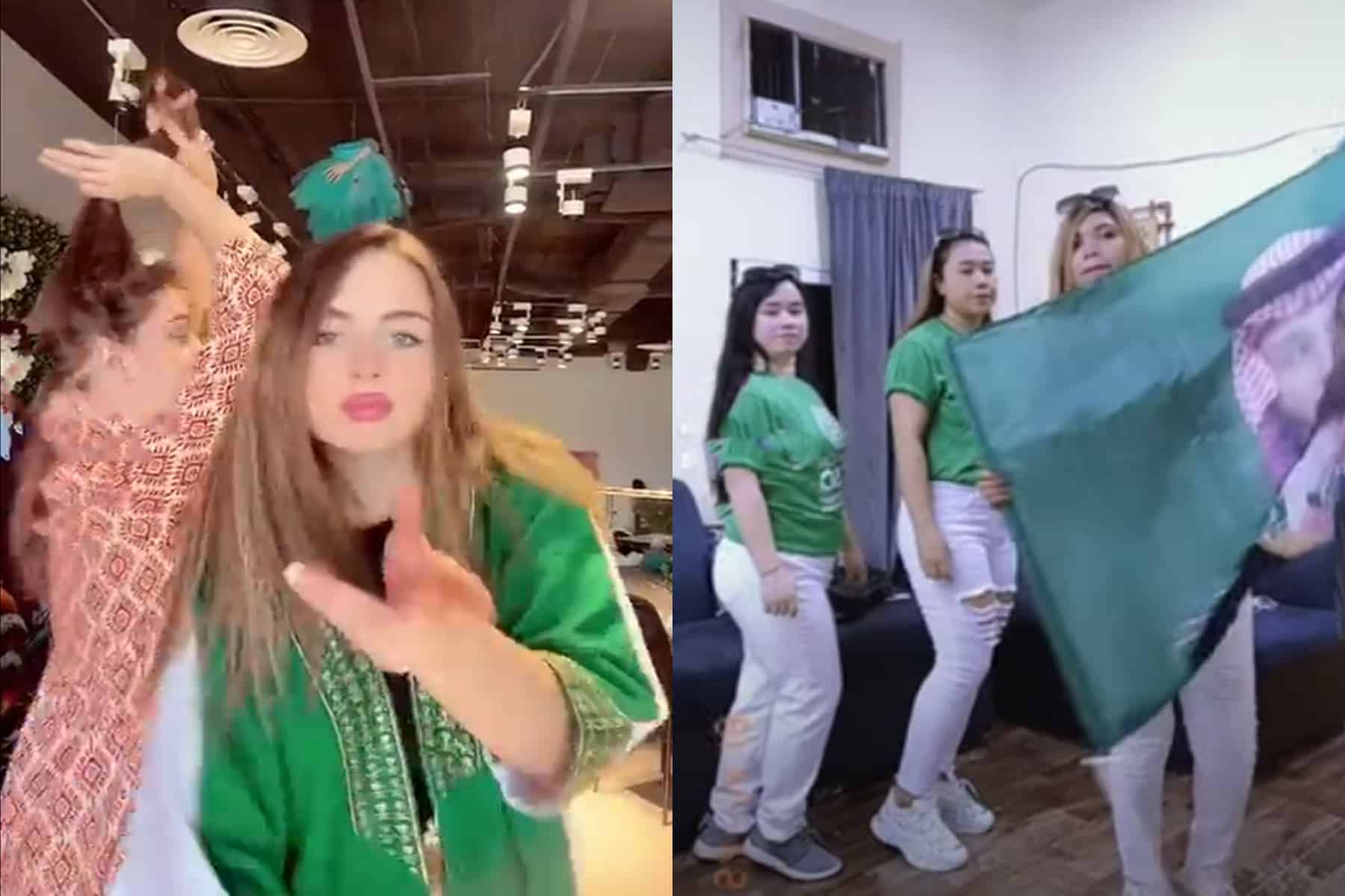 رقص فاضح لأجنبيات في السعودية watanserb.com