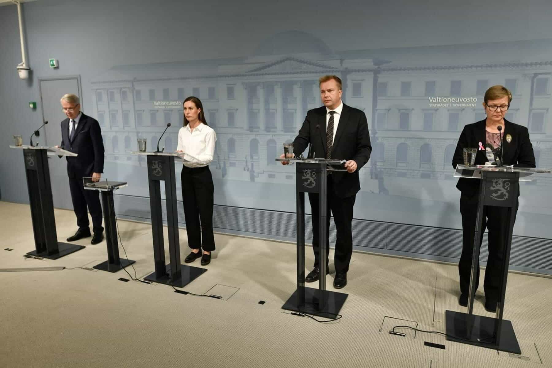 سقوط وزيرة الداخلية الفنلندية watanserb.com