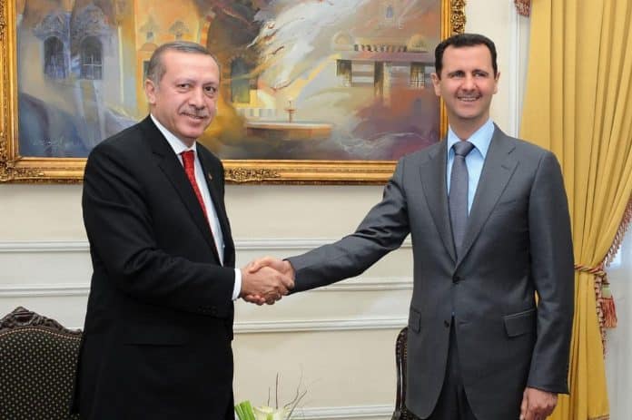 لقاء أردوغان وبشار الأسد watanserb.com