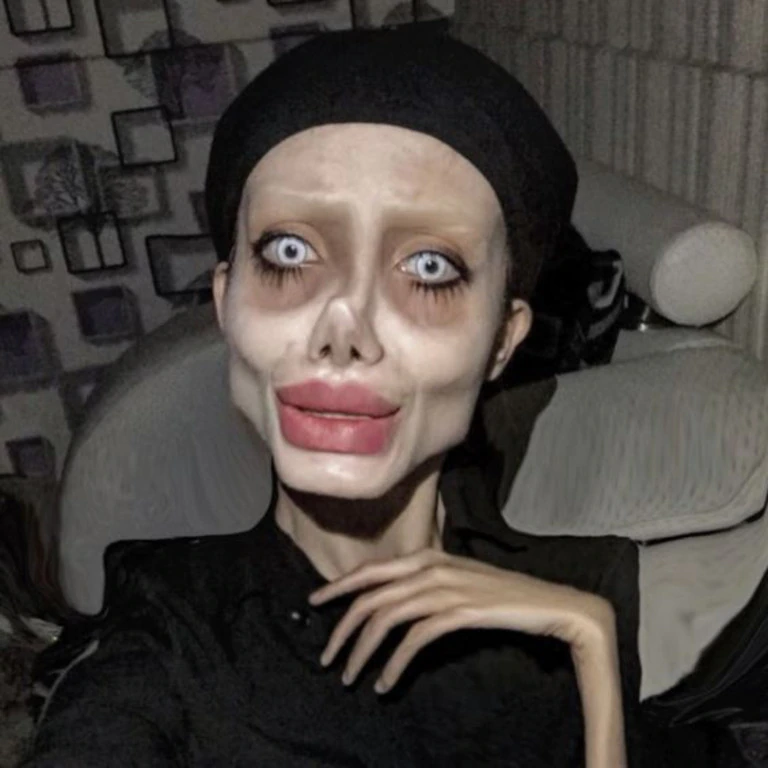 شبيهة أنجلينا جولي تكشف وجهها الحقيقي بعد إطلاق سراحها.. لن تتخيل شكلها! watanserb.com