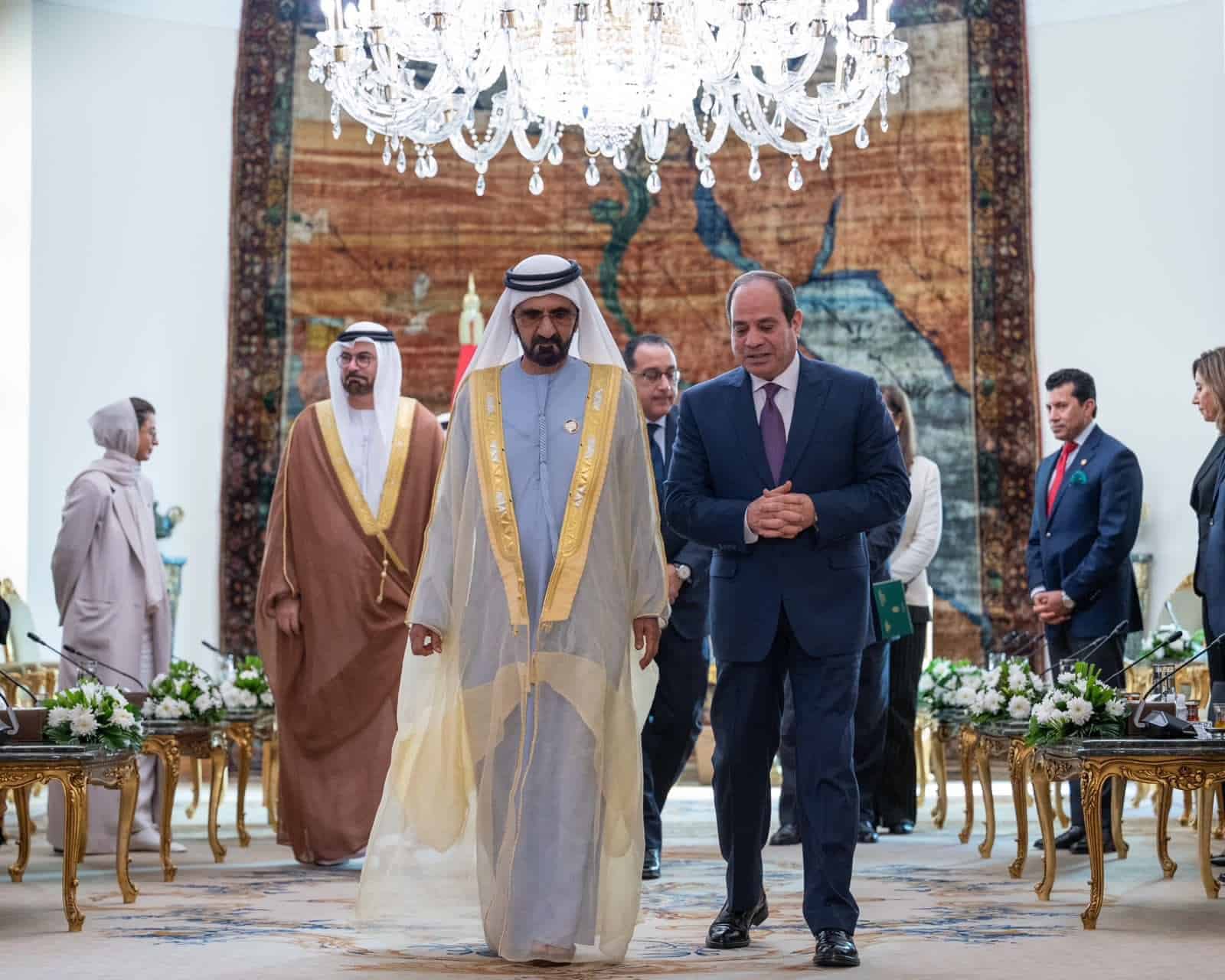 السيسي يستقبل محمد بن راشد watanserb.com