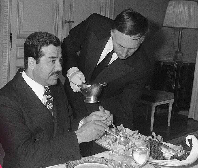 بوتين وصدام حسين watanserb.com