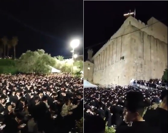 حفل يهودي في الحرم الإبراهيمي watanserb.com