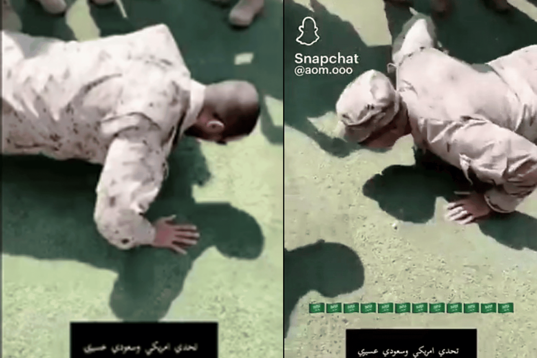 تحدي بين جندي سعودي وأمريكي watanserb.com