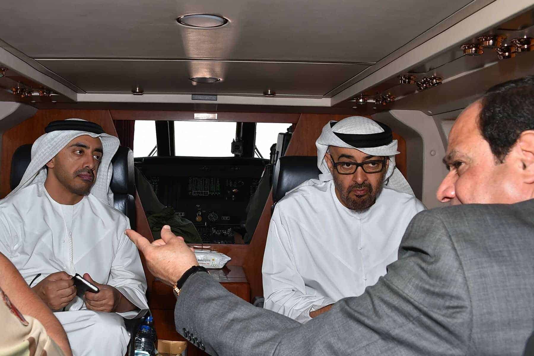 محمد بن زايد استنفر الجنرالات watanserb.com