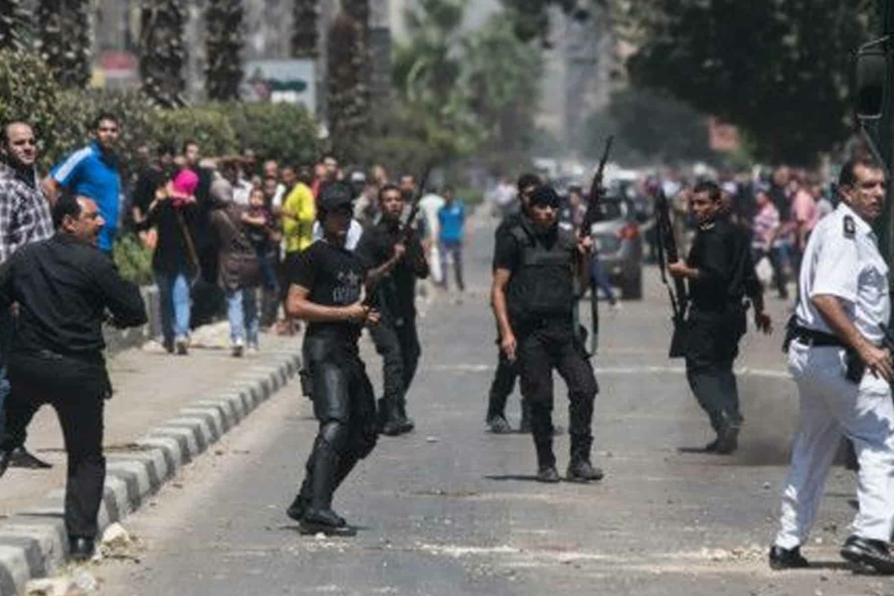 احتجاجات في عين شمس watanserb.com