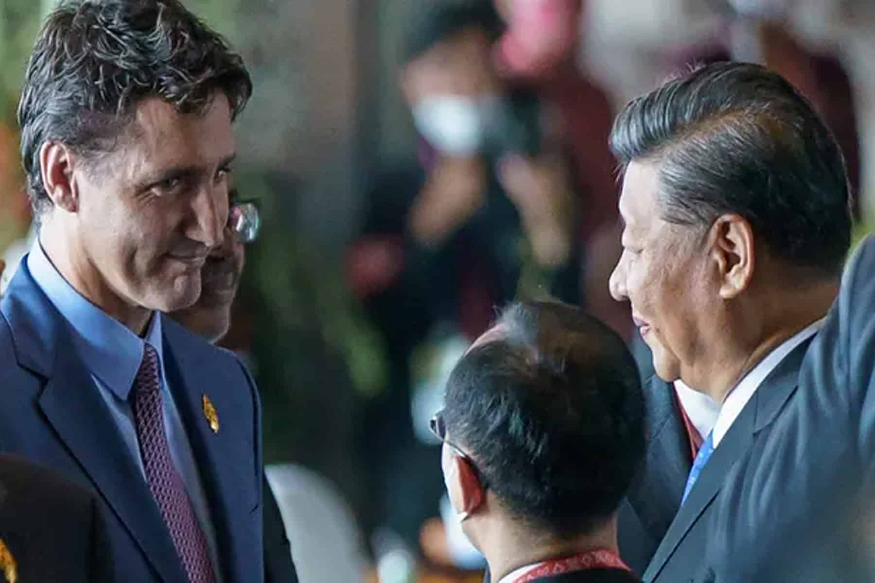 الرئيس الصيني و رئيس الوزراء الكندي watanserb.com