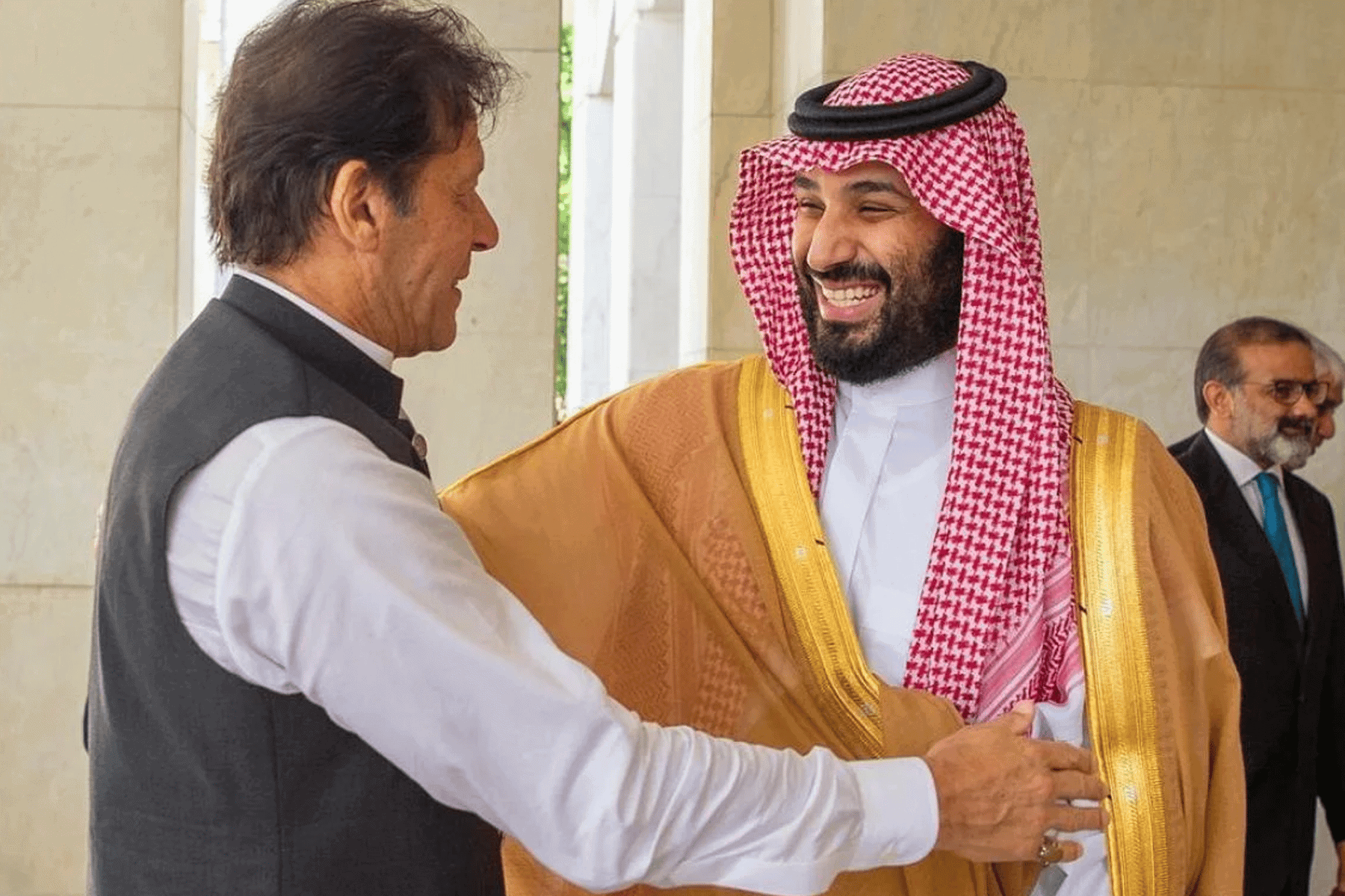 عمران خان ومحمد بن سلمان watanserb.com