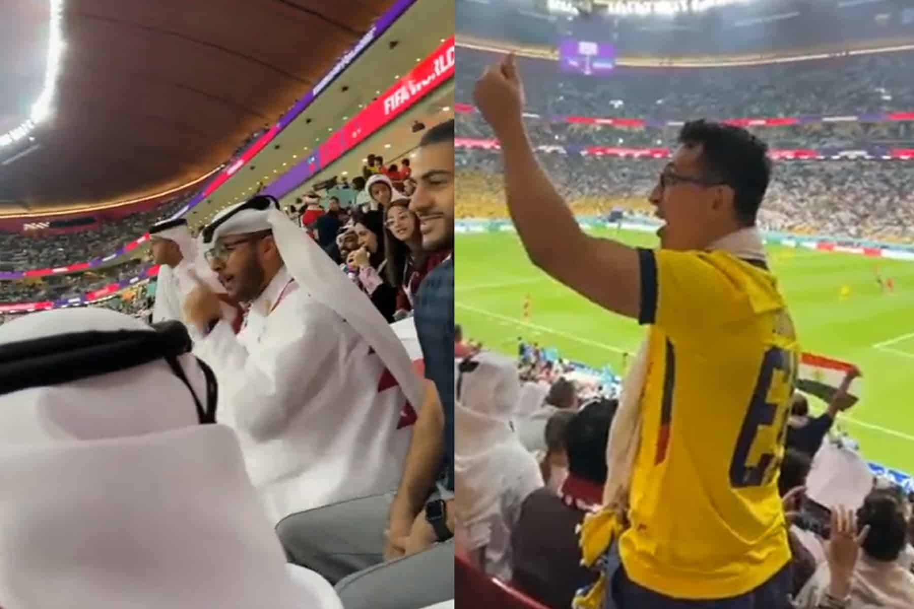 شجار بين قطري ومُشجع إكوادوري watanserb.com