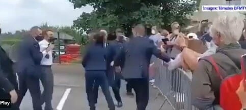 صفعة إيمانويل ماكرون watanserb.com