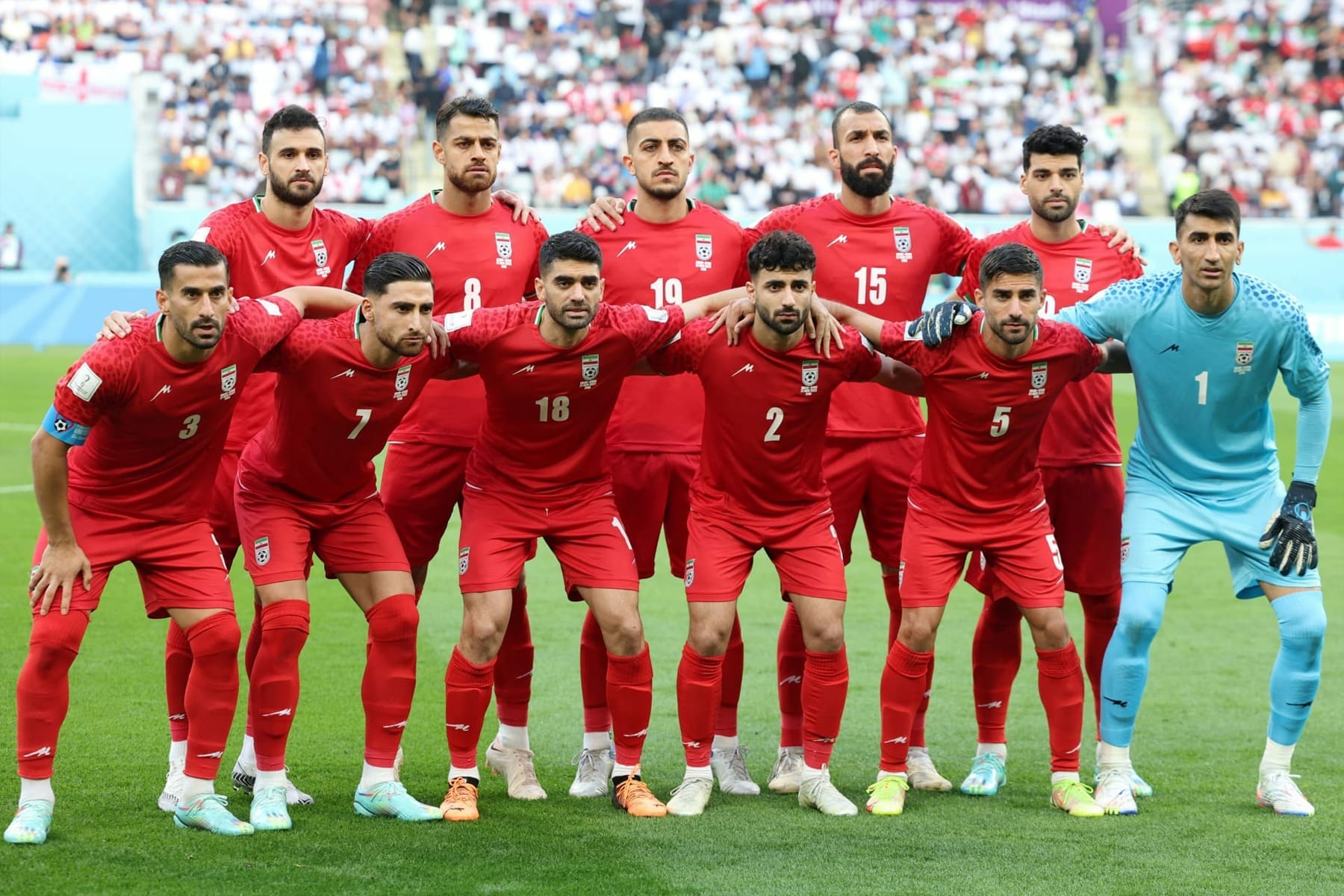 لاعبو إيران في قطر watanserb.com