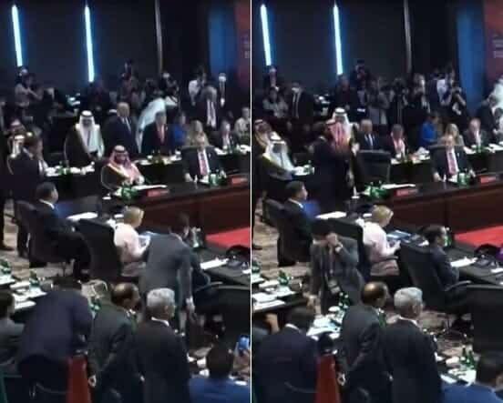 محمد بن سلمان وماكرون watanserb.com