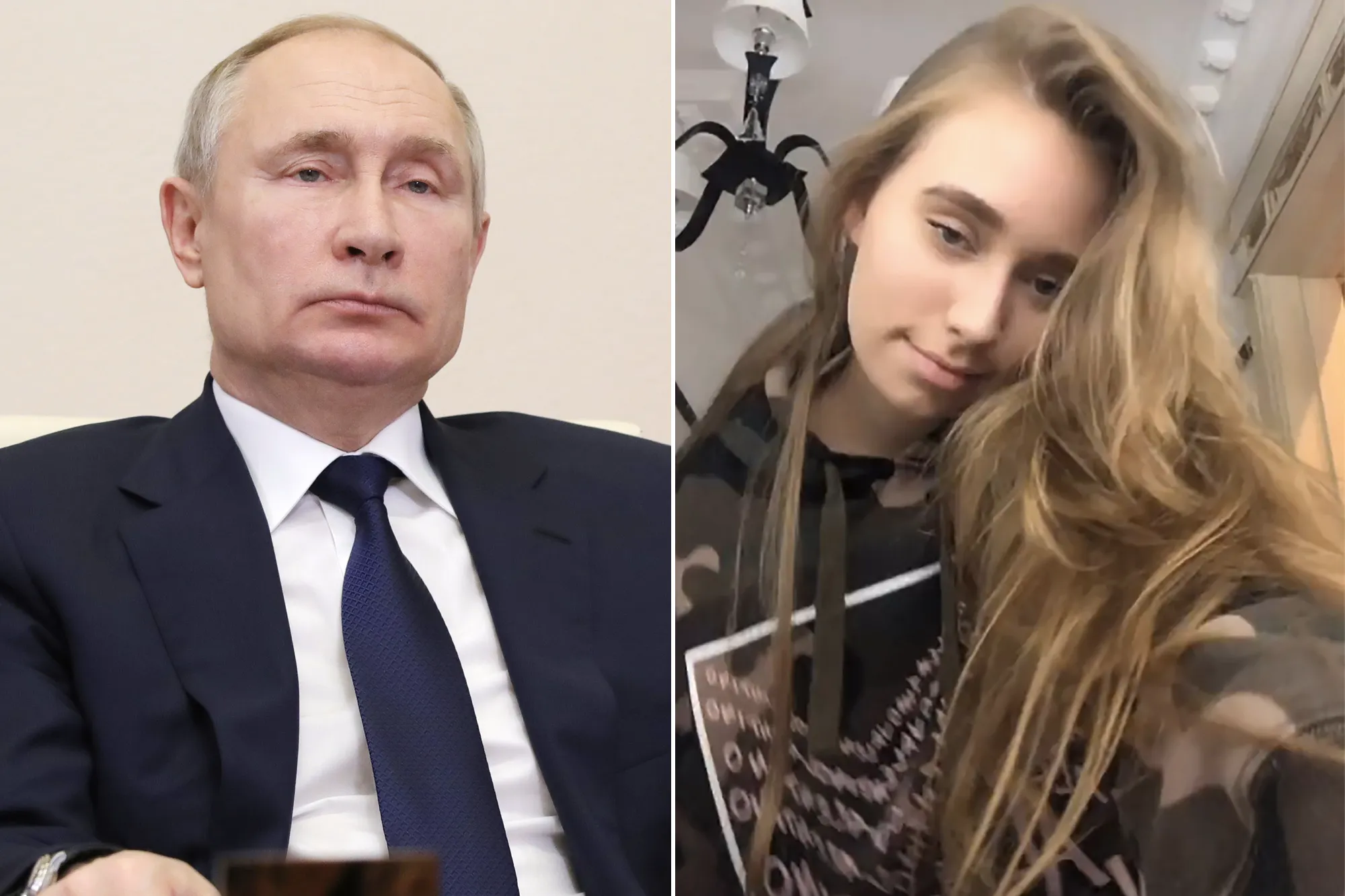 إليزافيتا فلاديميروفنا ابنة بوتين من علاقة غير شرعية مع عشيقته سفيتلانا كريفونوجيخ