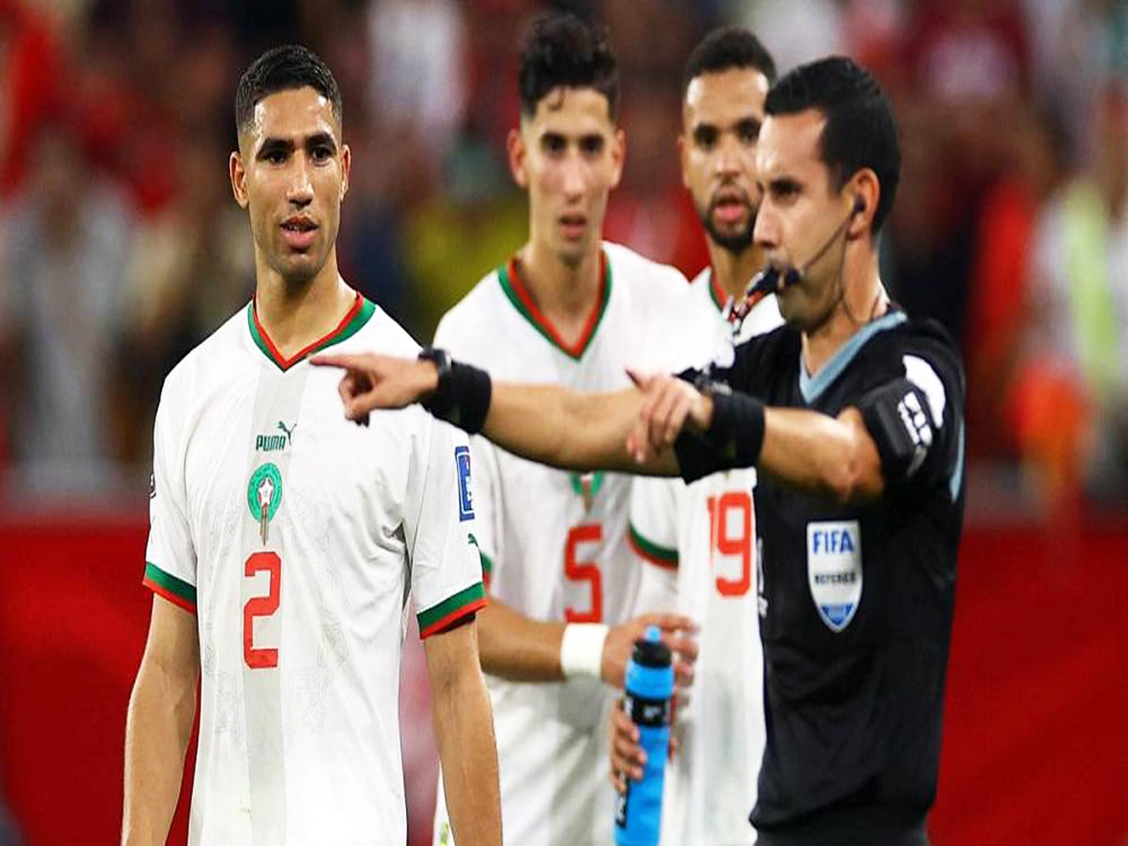 حكم مباراة المغرب وفرنسا watanserb.com