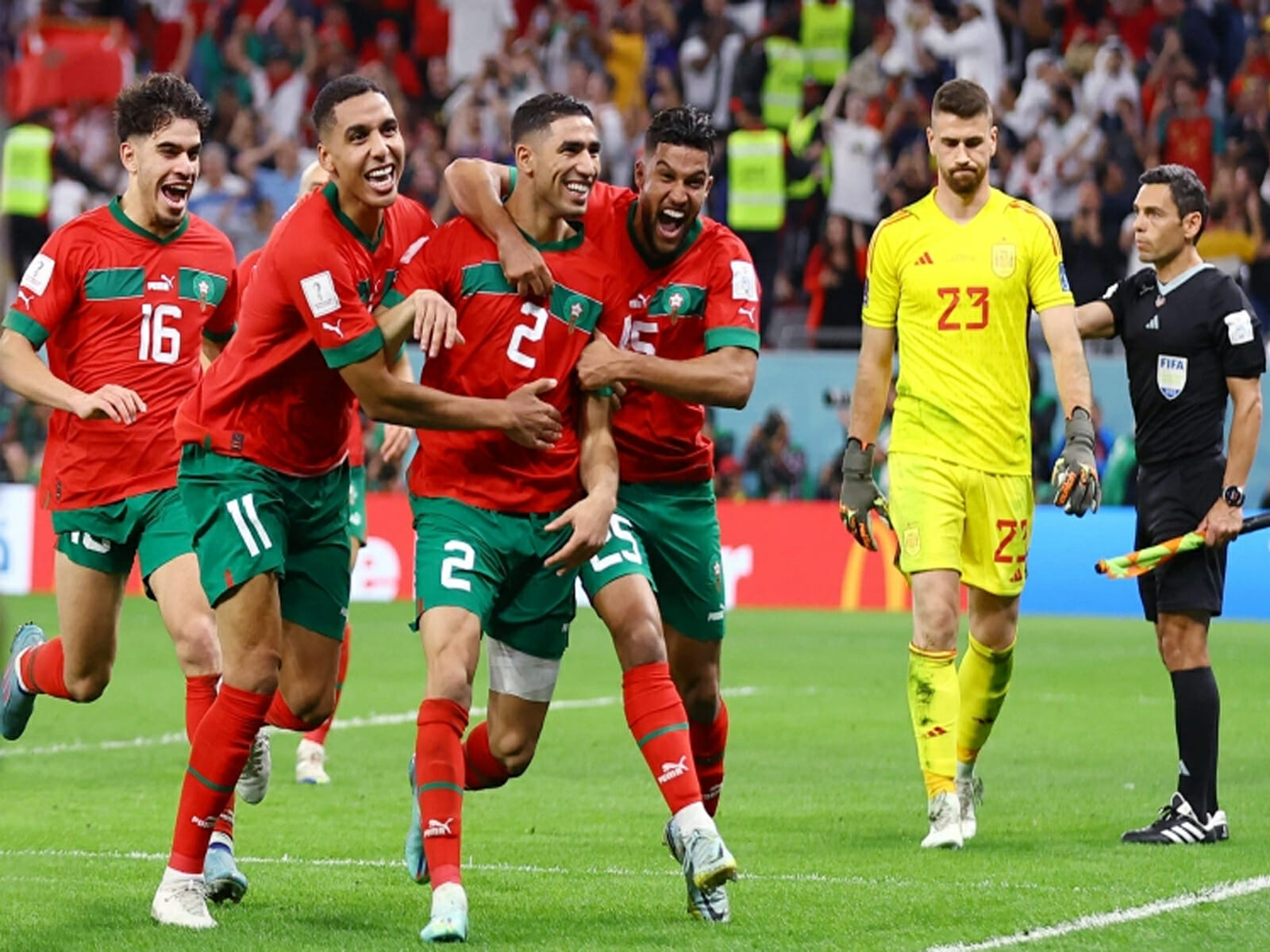 تصنيف المنتخب المغربي بعد النتائج الإيجابية في كأس العالم 2022 watanserb.com