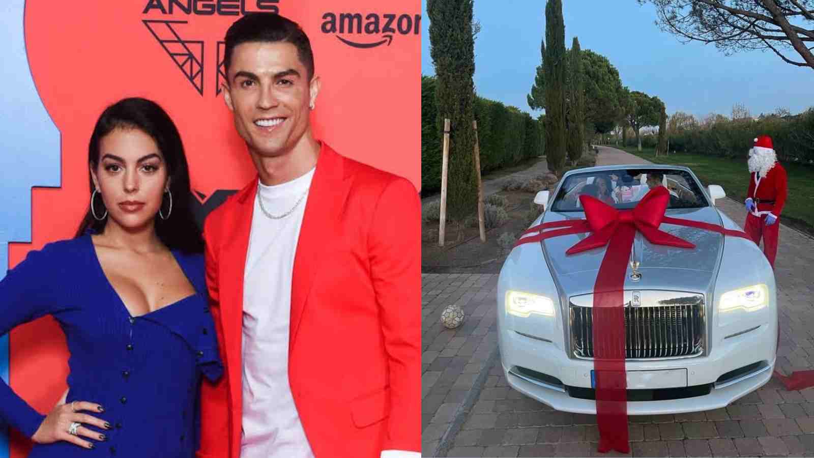 رونالدو يستعرض هدية جورجينا watanserb.com