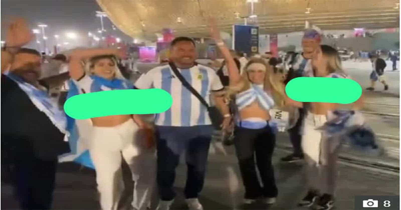 مشجعات أرجنتينيات عاريات في قطر watanserb.com