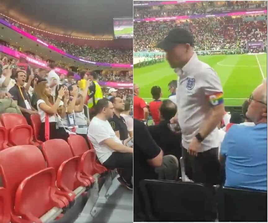 طرد مشجع إنجليزي ارتدى شارة المثليين watanserb.com