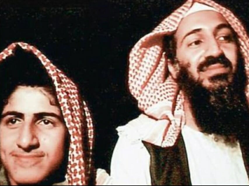 عمر بن لادن ووالده 