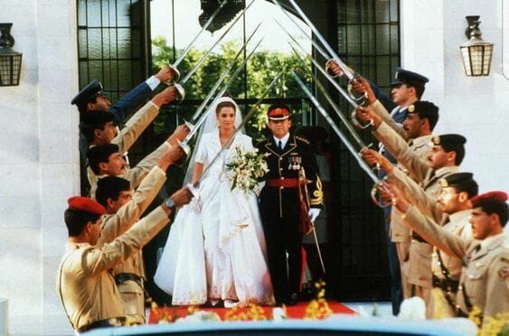زفاف الملكة رانيا العبدالله