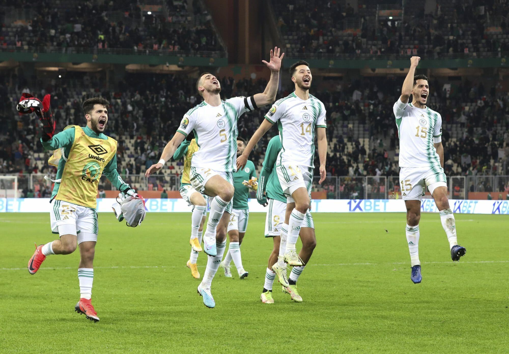 تأهل منتخب الجزائر إلى نصف نهائي كأس الأمم الأفريقية للمحليين watanserb.com
