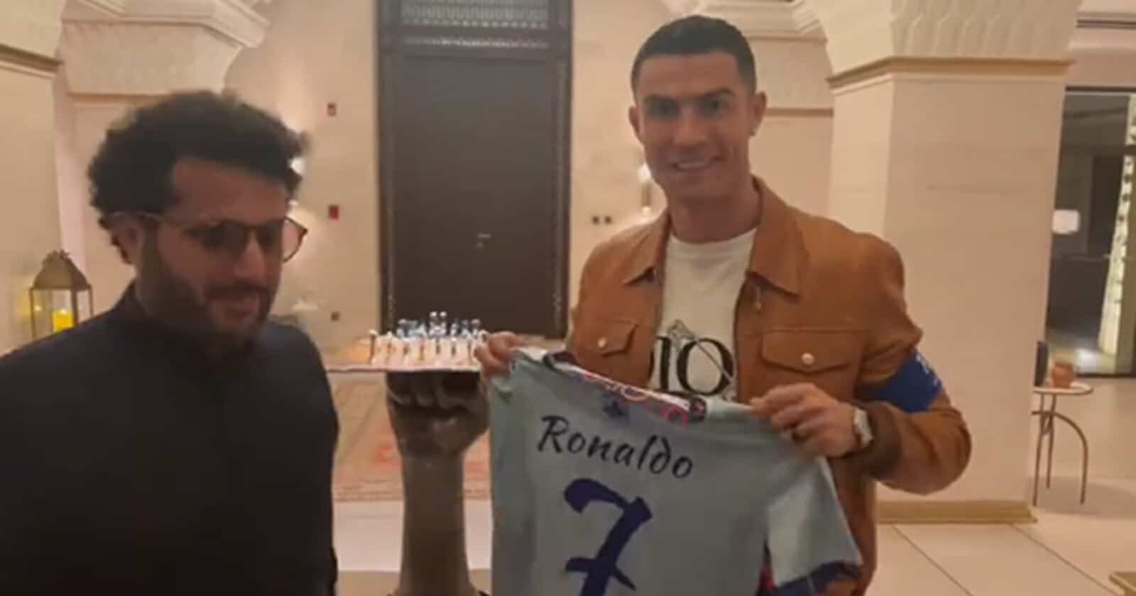 تركي آل الشيخ مع كريستيانو watanserb.com