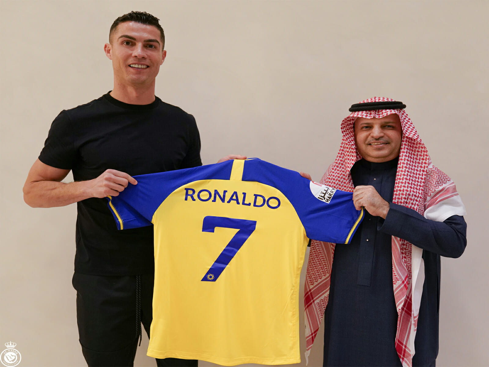 توقيع النصر السعودي مع رونالدو