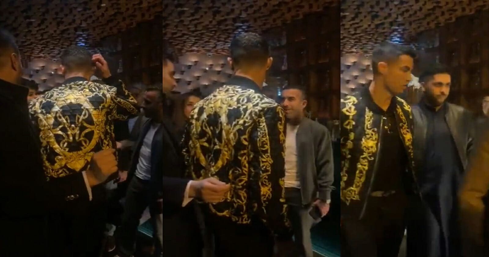 رد فعل رونالدو تجاه سعودية watanserb.com