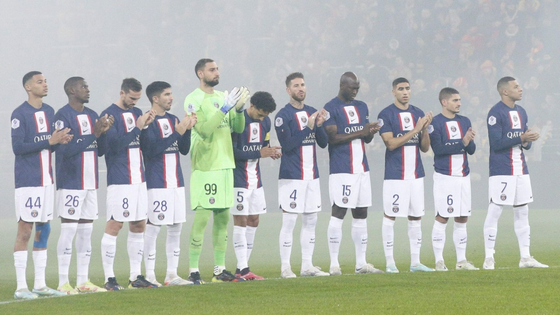 خسارة باريس سان جيرمان أمام لانس في الدوري الفرنسي