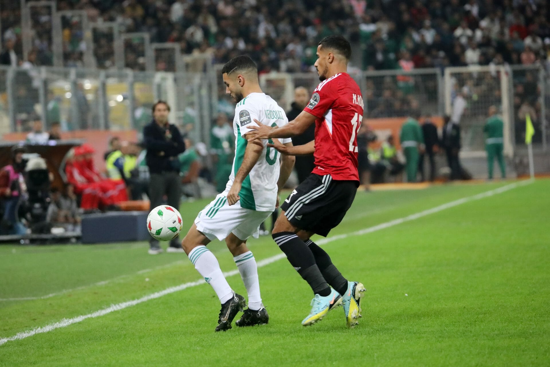 فوز الجزائر على ليبيا في افتتاح كأس أمم أفريقيا للمحليين