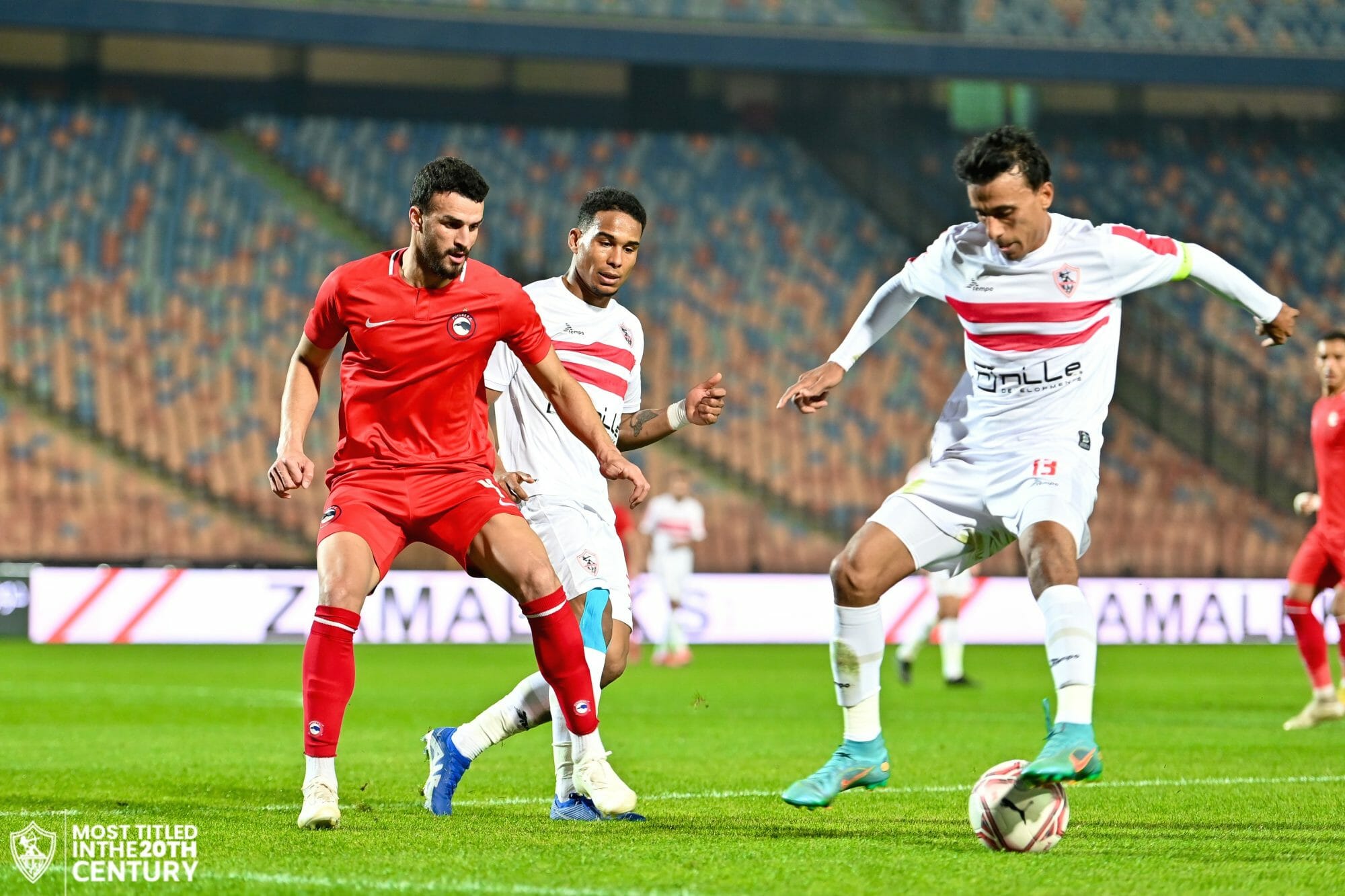 مباراة الزمالك ضد فيوتشر في الدوري المصري