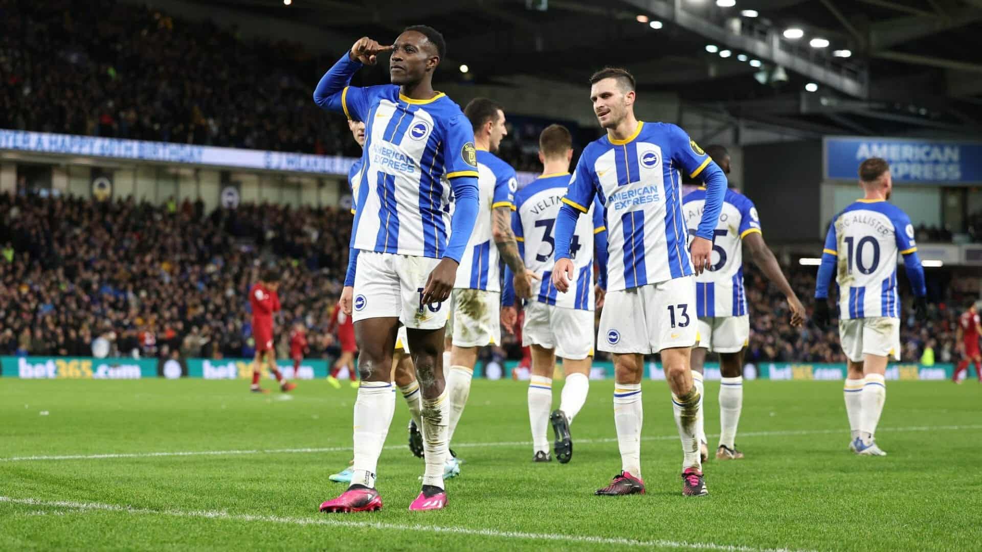 مباراة برايتون وليفربول في الدوري الإنجليزي