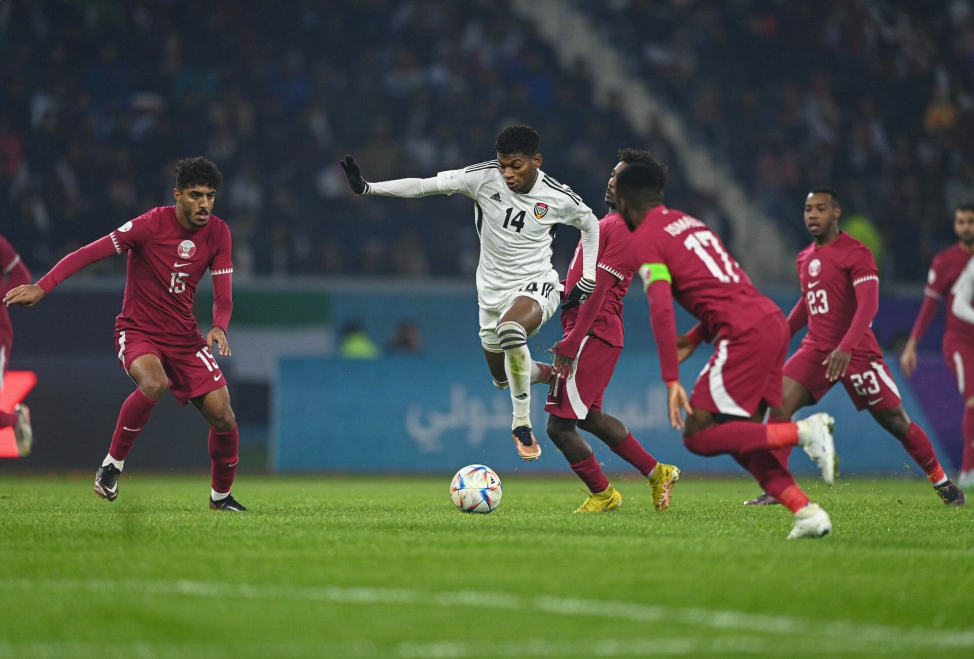 مباراة قطر والإمارات في كأس الخليج 2023 watanserb.com