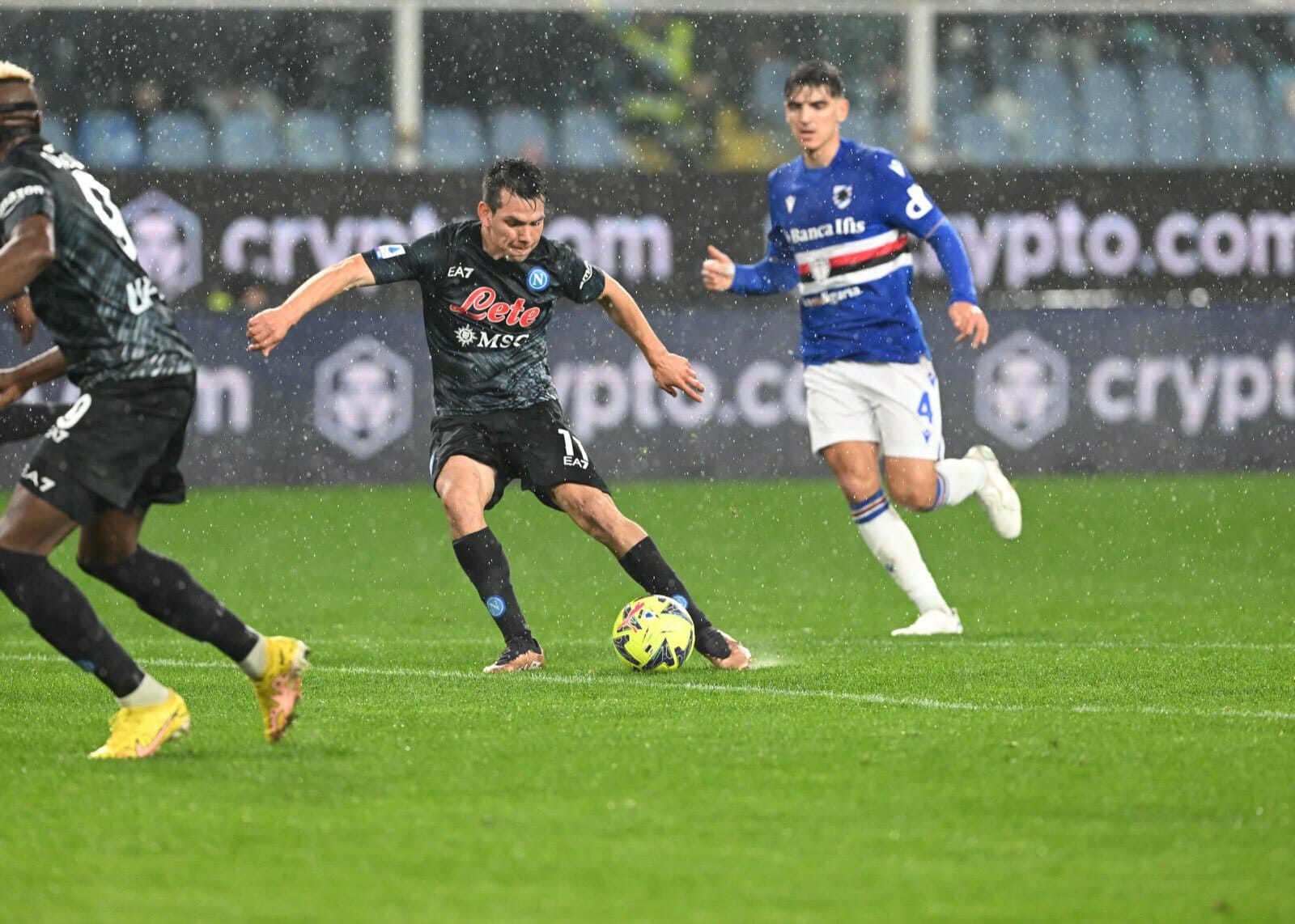 مباراة نابولي وسامبدوريا في الدوري الإيطالي