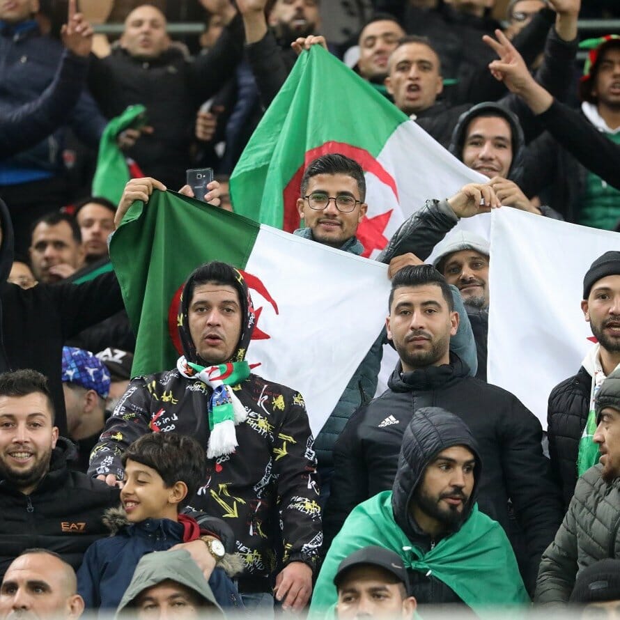 جمهور المنتخب الجزائري