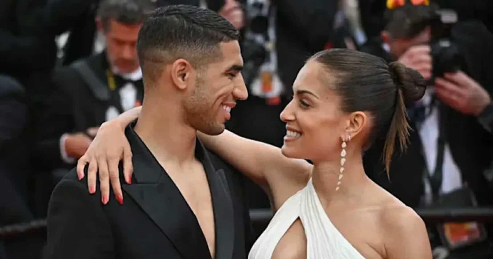 هبة عبوك و أشرف حكيمي watanserb.com