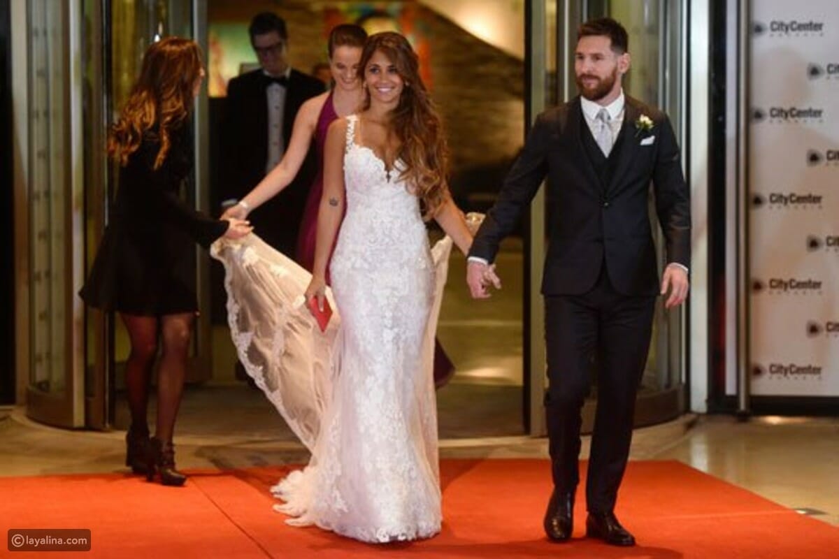 تزوج ميسي من أنتونيلا في حفل زفاف ساحر في فندق وكازينو روزاريو سيتي سنتر في يونيو 2017.