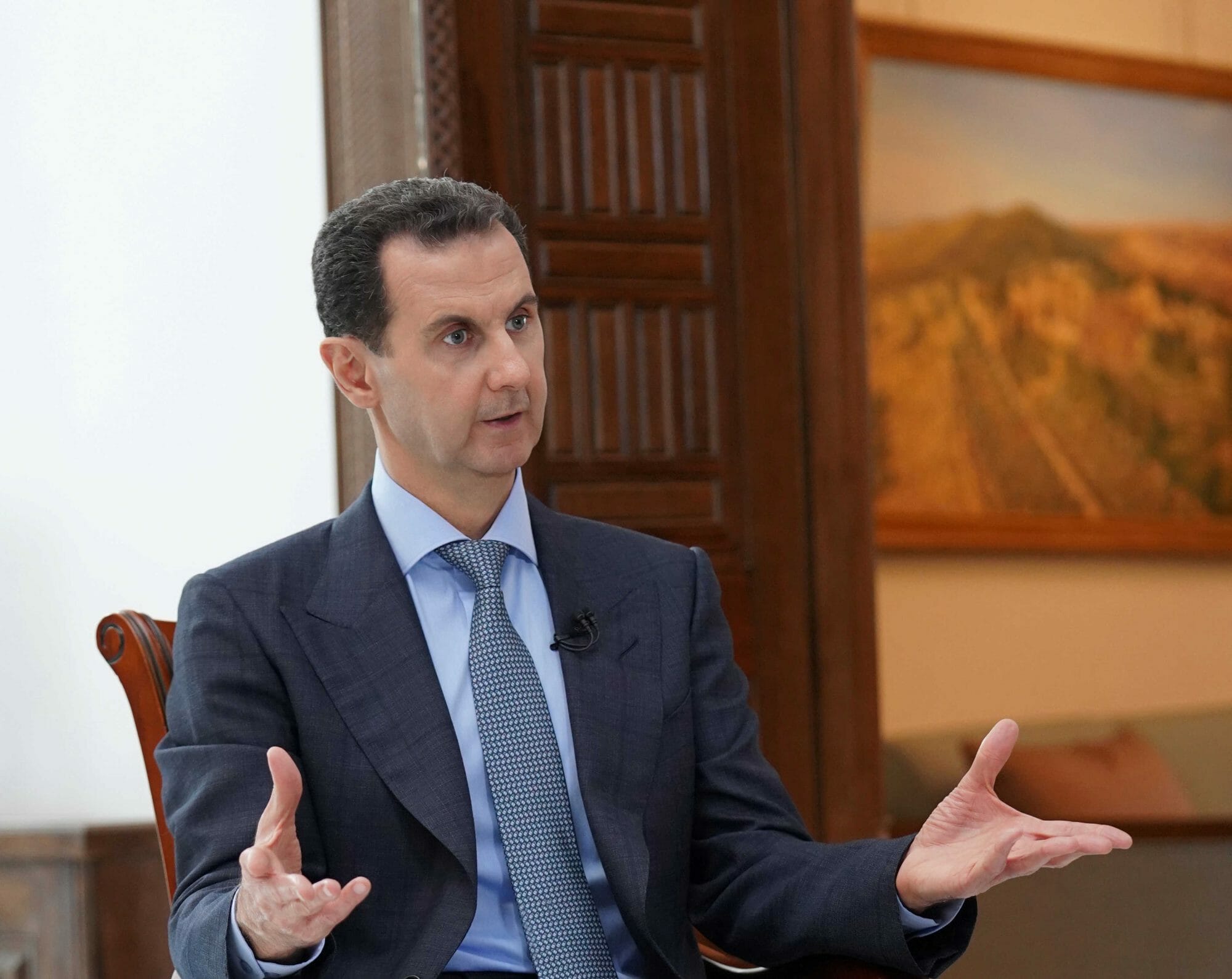بشار الأسد زلزال سوريا watanserb.com