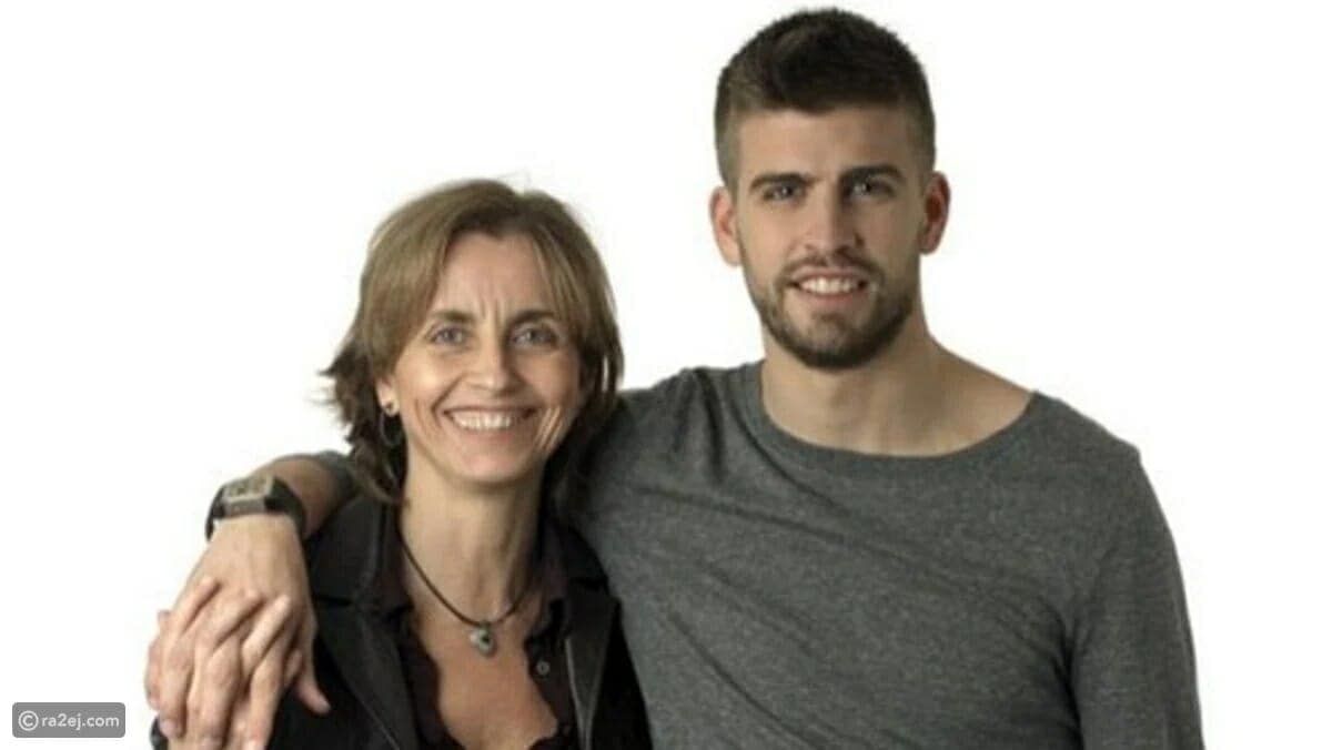 والدة بيكيه وشاكيرا